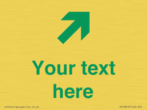 Custom Safe Condition inverse: Green Up right arrow